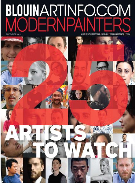 Modern Painters - 25 artists to Watch - Dec. 2013